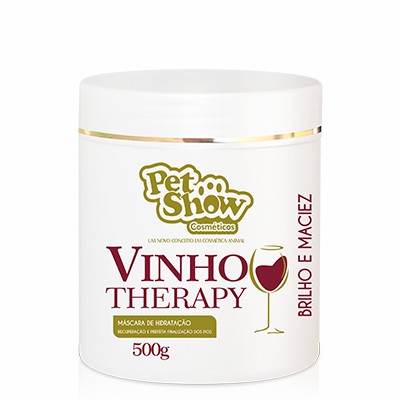 MASCARA DE HID. VINHO THERAPY 500ML - PET SHOW