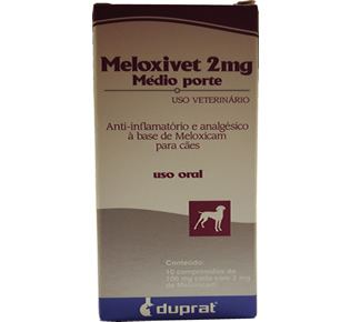 MELOXIVET 2MG 10CPS "CAIXA"