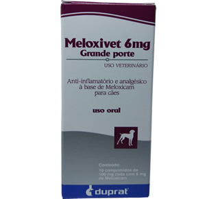 MELOXIVET 6MG 10CPS "CAIXA"