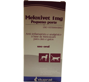 MELOXIVET 1MG 10CPS "CAIXA"